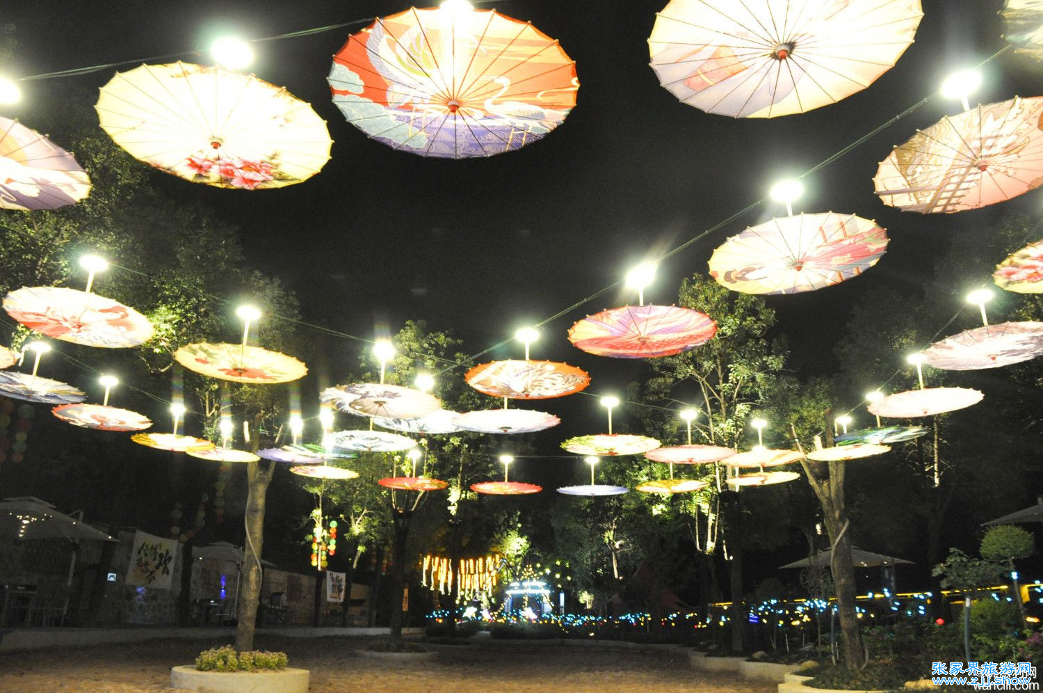 慈利县溇水码头夜景，丰富你的夜生活