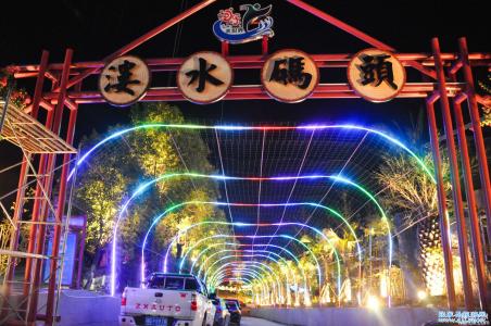慈利县溇水码头夜景，丰富你的夜生活